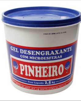 3 Pastas Gel Desengraxante Com Microesferas Pinheiro 2,5 Kg